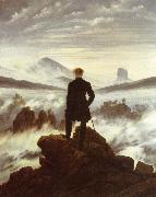 Caspar David Friedrich The walker above the mists oil painting picture wholesale